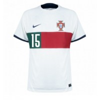 Koszulka piłkarska Portugalia Rafael Leao #15 Strój wyjazdowy MŚ 2022 tanio Krótki Rękaw